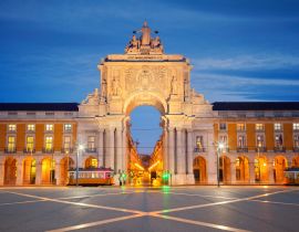 Lais Puzzle - Lissabon. Bild des Triumphbogens in Lissabon, Portugal - 40, 100, 200, 500, 1.000 & 2.000 Teile