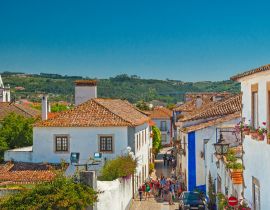 Lais Puzzle - Altstadt von Obidos, Portugal - 40, 100, 200, 500, 1.000 & 2.000 Teile