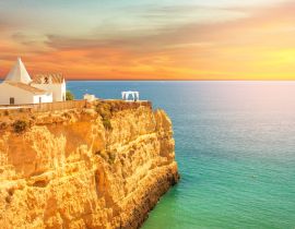 Lais Puzzle - Capela de Nossa Senhora da Rocha, Sonnenuntergang, Algarve - 40, 100, 200, 500, 1.000 & 2.000 Teile