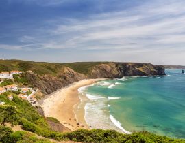 Lais Puzzle - Herrlicher Strand von Arrifana, zum Surfen in Portugal - 40, 100, 200, 500, 1.000 & 2.000 Teile