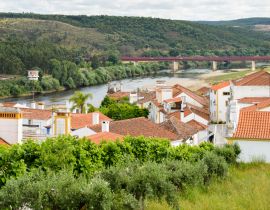 Lais Puzzle - Landschaft von Constancia. Santarem, Ribatejo, Portugal - 40, 100, 200, 500, 1.000 & 2.000 Teile