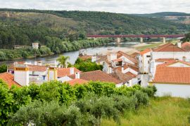 Lais Puzzle - Landschaft von Constancia. Santarem, Ribatejo, Portugal - 2.000 Teile