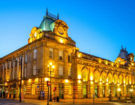 Lais Puzzle - Nachtansicht des Bahnhofs Sao Bento in Porto, Portugal - 40, 100, 200, 500, 1.000 & 2.000 Teile