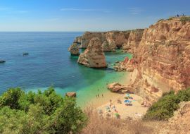 Lais Puzzle - Einer der schönsten Strände der Welt, der Strand Praia da Marihna an der Algarveküste in Portugal - 1.000 Teile