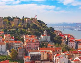 Lais Puzzle - Historisches Zentrum von Lissabon an einem sonnigen Tag, Portugal - 40, 100, 200, 500, 1.000 & 2.000 Teile