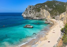 Lais Puzzle - Praia Ribeira do Cavalo, ein versteckter Strand in der Nähe der Stadt Sesimbra, Portugal - 1.000 Teile