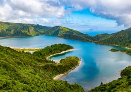 Lais Puzzle - Lagoa do Fogo auf der Insel São Miguel, Azoren - 1.000 Teile