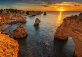 Lais Puzzle - Portugal, Algarve, Landschaft bei Praia da Marinha - 1.000 Teile