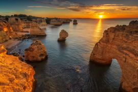 Lais Puzzle - Portugal, Algarve, Landschaft bei Praia da Marinha - 2.000 Teile