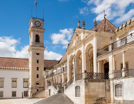 Lais Puzzle - Blick auf die alte Universität von Coimbra - 40, 100, 200, 500, 1.000 & 2.000 Teile
