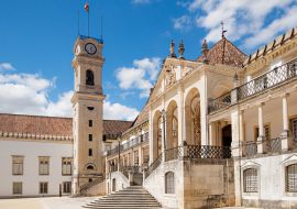 Lais Puzzle - Blick auf die alte Universität von Coimbra - 1.000 Teile