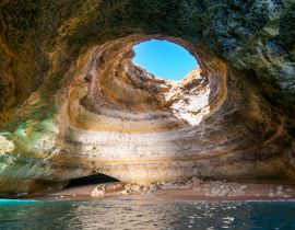 Lais Puzzle - Blick in das Innere der Benagil-Höhle an der Algarveküste in Portugal - 40, 100, 200, 500, 1.000 & 2.000 Teile