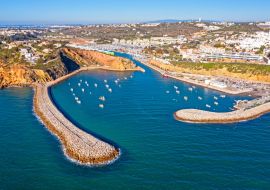 Lais Puzzle - Hafen in Albufeira an der Algarve Portugal - 1.000 Teile