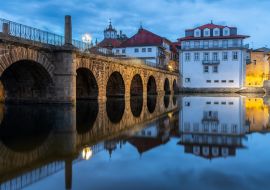 Lais Puzzle - Brücke über den Fluss Tamega in Chaves, Portugal - 1.000 Teile