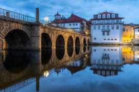 Lais Puzzle - Brücke über den Fluss Tamega in Chaves, Portugal - 2.000 Teile