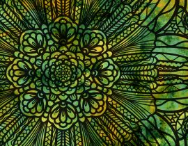 Lais Puzzle - Abstraktes Mandala Grafikdesign und Aquarell digitale Kunst Malerei - 40, 100, 200, 500, 1.000 & 2.000 Teile