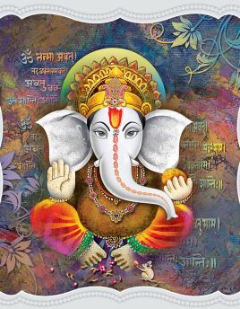 Lais Puzzle - Hochauflösende indische Götter Ganesha digitale Malerei - 40, 100, 200, 500, 1.000 & 2.000 Teile