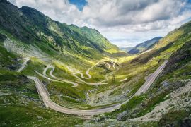 Lais Puzzle - Transfagarasan-Pass im Sommer. Überquerung der Karpaten in Rumänien - 2.000 Teile