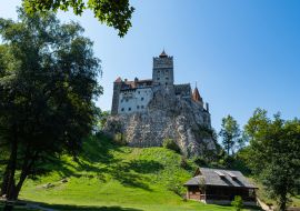 Lais Puzzle - Schloss Bran in Rumänien, Vlad Dracula Haus, Landschaft mit mittelalterlichem Turm - 1.000 Teile