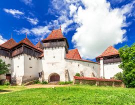 Lais Puzzle - Viscri, Rumänien - sächsische mittelalterliche Kirche in Siebenbürgen, Weltkulturerbe - 40, 100, 200, 500, 1.000 & 2.000 Teile