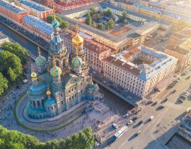 Lais Puzzle - Kirche des Erlösers auf vergossenem Blut im Sonnenlicht, St. Petersburg, Russland - 40, 100, 200, 500, 1.000 & 2.000 Teile