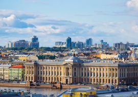 Lais Puzzle - Stadtbild von Senat und Synode in St. Petersburg, in Russland - 1.000 Teile