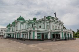 Lais Puzzle - Omskiy Akademicheskiy Teatr Dramy (Akademisches Dramatheater Omsk) in Omsk, Russland - 2.000 Teile