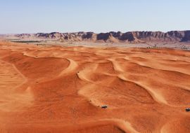 Lais Puzzle - Schöne rote Sanddünen südlich von Riad in Saudi-Arabien - 1.000 Teile