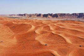 Lais Puzzle - Schöne rote Sanddünen südlich von Riad in Saudi-Arabien - 2.000 Teile