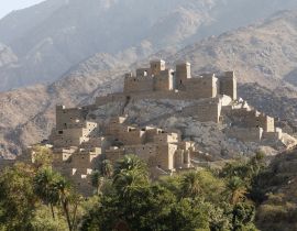 Lais Puzzle - Das Dorf Thee Ain in Al-Baha, Saudi-Arabien, ist ein einzigartiges Kulturerbe mit alten archäologischen Gebäuden - 40, 100, 200, 500, 1.000 & 2.000 Teile
