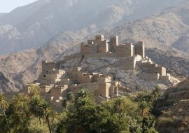 Lais Puzzle - Das Dorf Thee Ain in Al-Baha, Saudi-Arabien, ist ein einzigartiges Kulturerbe mit alten archäologischen Gebäuden - 1.000 Teile