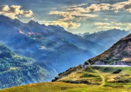Lais Puzzle - Berge in der Nähe des St. Gotthard-Passes in den Schweizer Alpen - 1.000 Teile