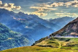 Lais Puzzle - Berge in der Nähe des St. Gotthard-Passes in den Schweizer Alpen - 2.000 Teile
