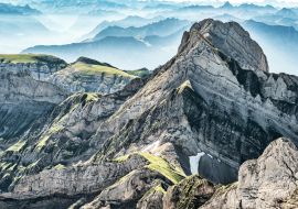 Lais Puzzle - Bergblick vom Säntis, Schweiz, Schweizer Alpen - 1.000 Teile
