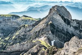 Lais Puzzle - Bergblick vom Säntis, Schweiz, Schweizer Alpen - 2.000 Teile