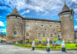 Lais Puzzle - Palace de Morges in der Schweiz - 1.000 Teile