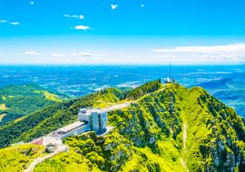 Lais Puzzle - Von Mario Botta entworfenes Gebäude auf dem Gipfel des Monte Generoso, Schweiz - 1.000 Teile