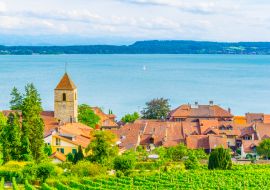 Lais Puzzle - Dorf Twann-Tüscherz am Bielersee bei Biel in der Schweiz - 1.000 Teile