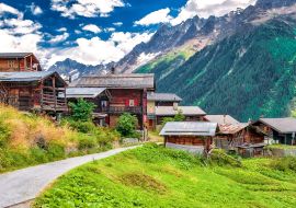Lais Puzzle - Bergalp Weissenried im Lötschental, Wallis, Schweiz - 1.000 Teile