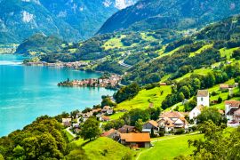 Lais Puzzle - Landschaft am Walensee in der Schweiz - 2.000 Teile