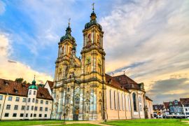 Lais Puzzle - Die Kathedrale der Abtei St. Gallen in St. Gallen. UNESCO-Welterbe in der Schweiz - 2.000 Teile