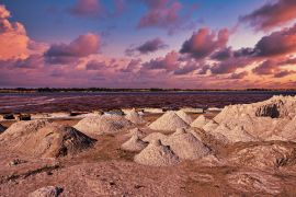 Lais Puzzle - Der Lac Rose im Senegal in der Kraterlandschaft - 2.000 Teile