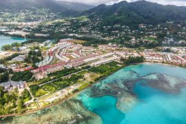 Lais Puzzle - Seychellen Perseverance Island Mahé Mahe Meer Ozean Luftbildansicht - 2.000 Teile