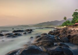 Lais Puzzle - Langzeitbelichtung am Strand von Bureh, Freetown, Sierra Leone - 1.000 Teile