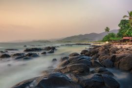 Lais Puzzle - Langzeitbelichtung am Strand von Bureh, Freetown, Sierra Leone - 2.000 Teile