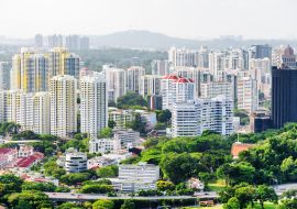 Lais Puzzle - Schöne Aussicht auf den Schlafsaalbereich in Singapur - 1.000 Teile
