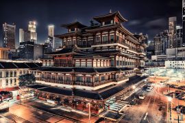 Lais Puzzle - Buddha Tooth Relic Temple und Museum in Chinatown, Singapur - 2.000 Teile