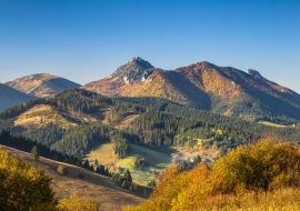 Lais Puzzle - Landschaft mit Bergen bei Sonnenaufgang. Mala Fatra National Park, in der Nähe des Dorfes Terchova in der Slowakei, Europa - 1.000 Teile