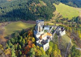 Lais Puzzle - Luftaufnahme der Burg in Stara Lubovna in der Slowakei - 1.000 Teile