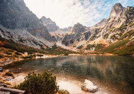 Lais Puzzle - Wandern im Nationalpark Hohe Tatra. HiIking von biele pleso zu Zelene pleso im Berg Vysoke Tatry, Slowakei - 1.000 Teile